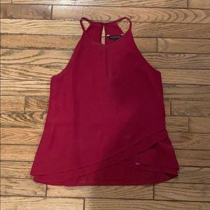 Red dressy tank top